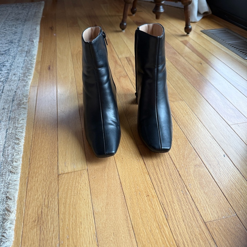 Journee Collection Black Ankle Boots